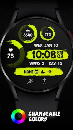 Chester Urban watch face screenshot 2