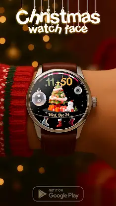 V.G. - Christmas watch face screenshot 1
