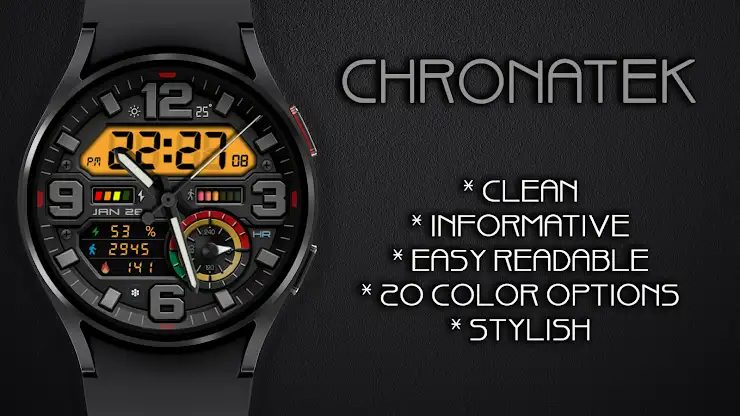 Chronatek Hybrid Watch Face screenshot 5