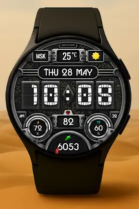 Civinic Digital Watch Face screenshot 2