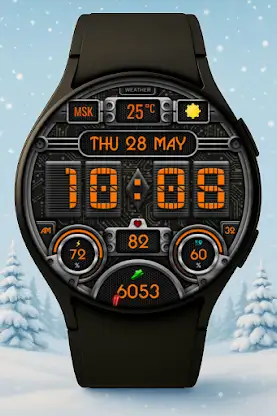 Civinic Digital Watch Face screenshot 4