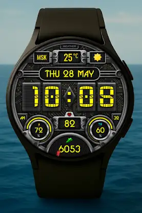 Civinic Digital Watch Face screenshot 5