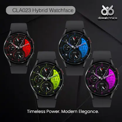 CLA023 Hybrid Watch Face screenshot 3