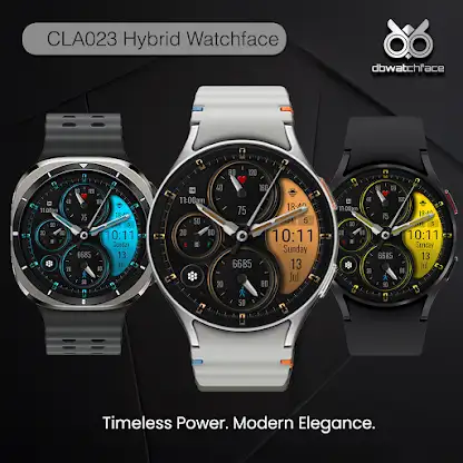 CLA023 Hybrid Watch Face screenshot 1