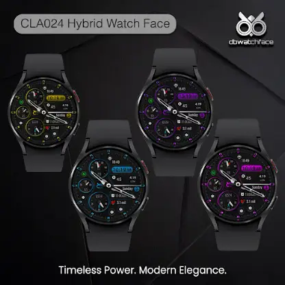CLA024 Hybrid Watch Face screenshot 3
