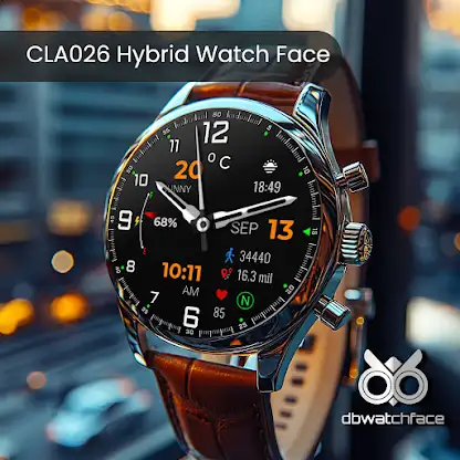CLA026 Hybrid Watch Face screenshot 6