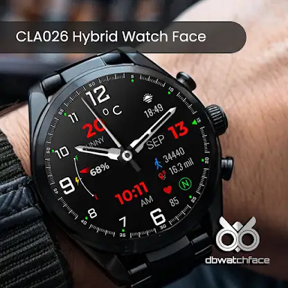 CLA026 Hybrid Watch Face screenshot 1
