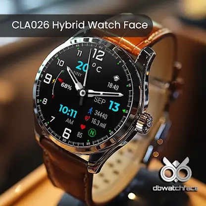 CLA026 Hybrid Watch Face screenshot 8