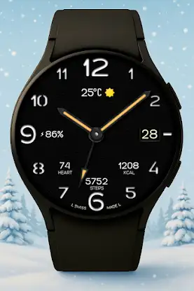 Classic Sport Watch Face screenshot 2