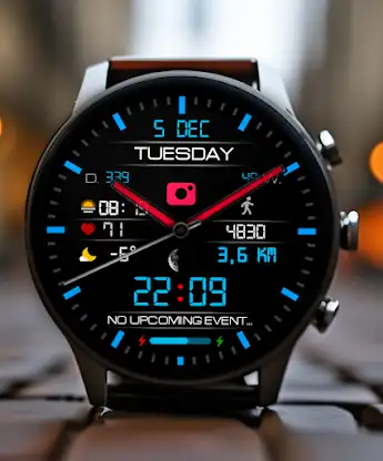 Classic LCD V3 watch face screenshot 1