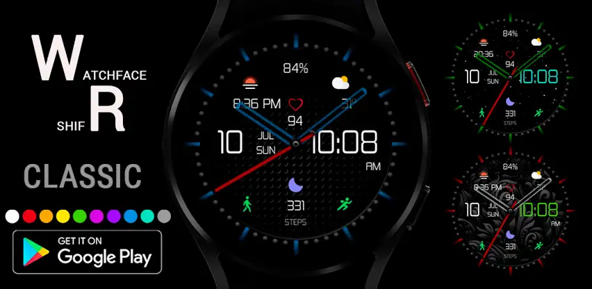 Classic Watch Face Wear OS screenshot 1