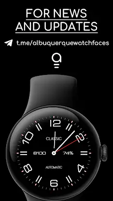 AD Classic Analog - Watch Face screenshot 5