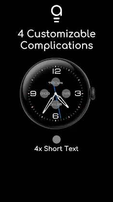 AD Classic Analog - Watch Face screenshot 2