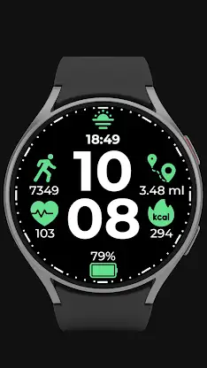 CC Clean 18 Watch Face screenshot 4