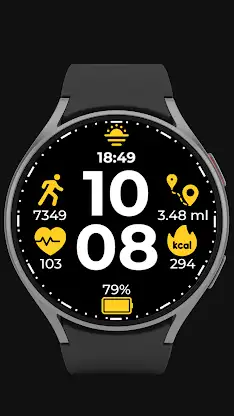 CC Clean 18 Watch Face screenshot 2