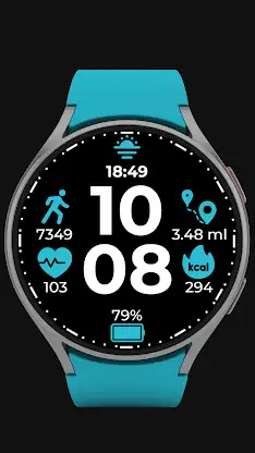 CC Clean 18 Watch Face screenshot 6