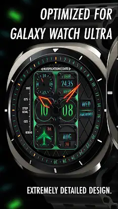 Cockpit Watch Face A9 screenshot 1