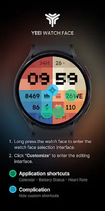 Color block: Watch Face screenshot 3