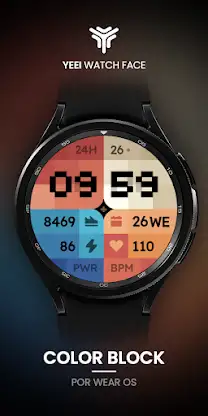 Color block: Watch Face screenshot 1