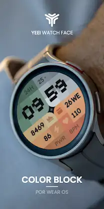 Color block: Watch Face screenshot 4