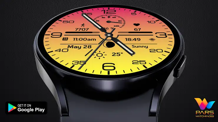 Color Flow Watch Face screenshot 4