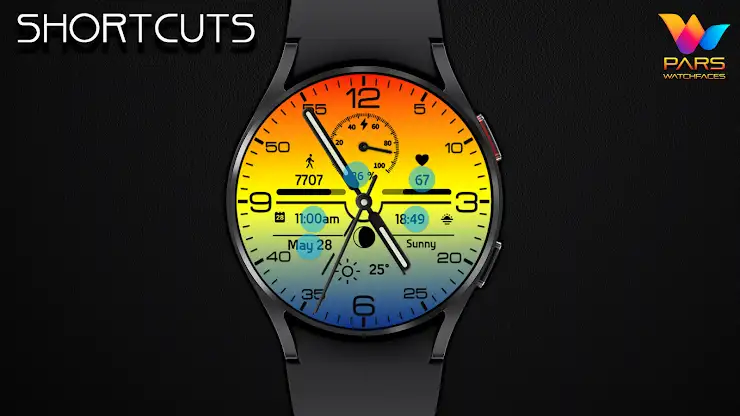 Color Flow Watch Face screenshot 6