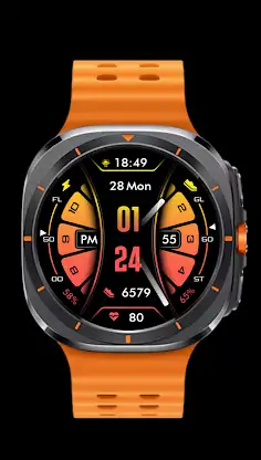 Colorful - Hybrid | Watch face screenshot 4