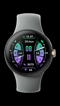 Colorful - Hybrid | Watch face screenshot 2