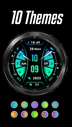 Colorful - Hybrid | Watch face screenshot 7