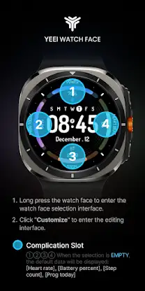 Colorful data: Watch Face screenshot 3