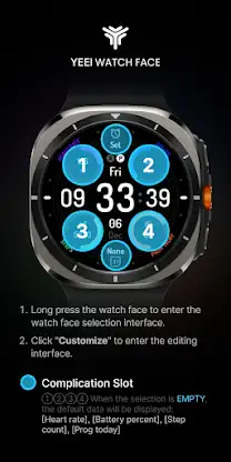 Colorful spin: Watch Face screenshot 1