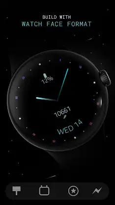 Colorful minimal watch face screenshot 8