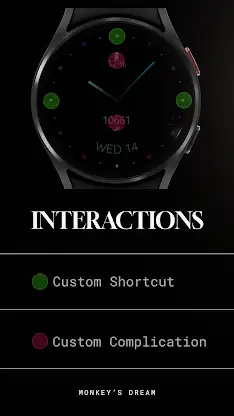 Colorful minimal watch face screenshot 4