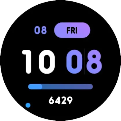 Color Pop Wear OS screenshot 4