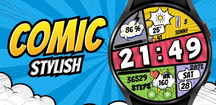 Comic Stylish Digital — Android app banner