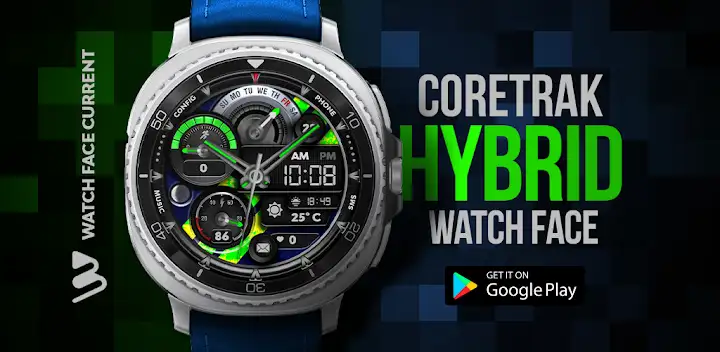 CoreTrak - Hybrid Watch Face — Android app banner