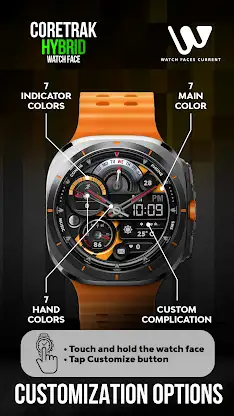CoreTrak - Hybrid Watch Face screenshot 3