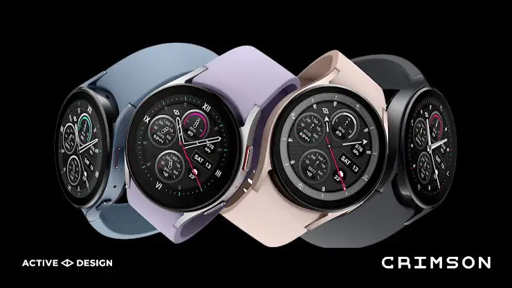 Crimson: Analog Watch Face screenshot 7