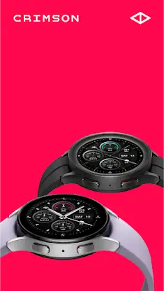 Crimson: Analog Watch Face screenshot 6