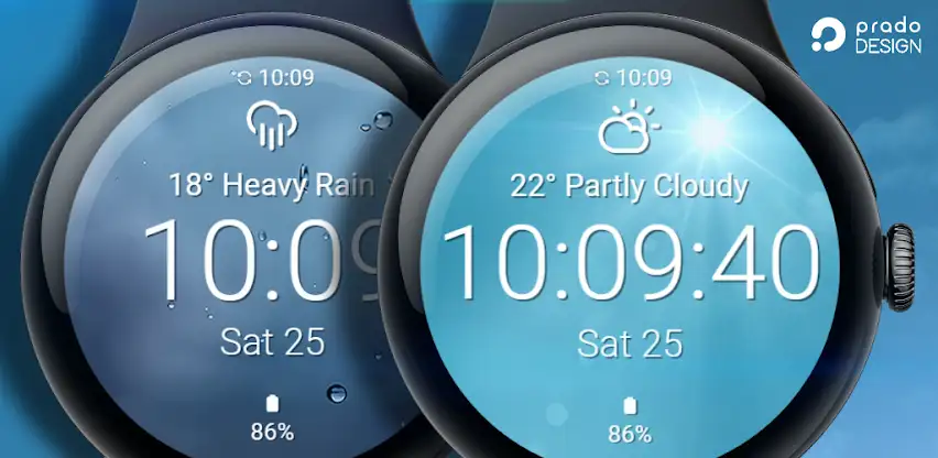Current Weather Watch Face screenshot 1