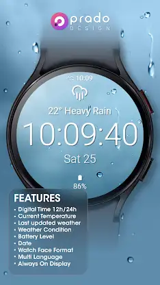 Current Weather Watch Face screenshot 3
