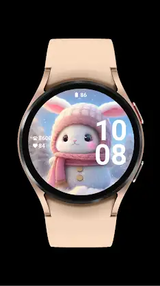 Cute Winter Bunny screenshot 1