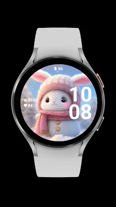 Cute Winter Bunny screenshot 3