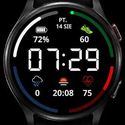 Clear Vision CV05 Watch Face screenshot 6