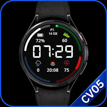 Clear Vision CV05 Watch Face screenshot 1