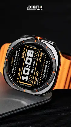 Cyber 25 Digital Watch Face screenshot 1