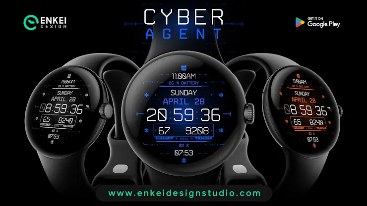 Cyber Agent - health animated screenshot 7