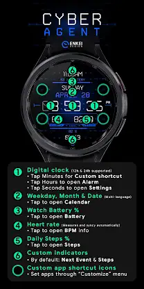 Cyber Agent - health animated screenshot 5
