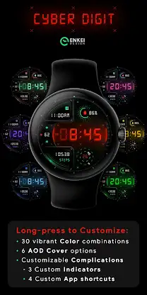Cyber Digit - digital colorful screenshot 3