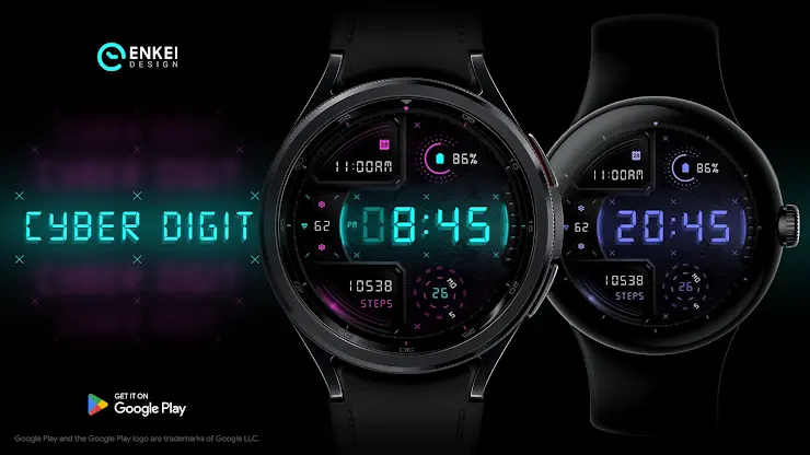 Cyber Digit - digital colorful screenshot 1